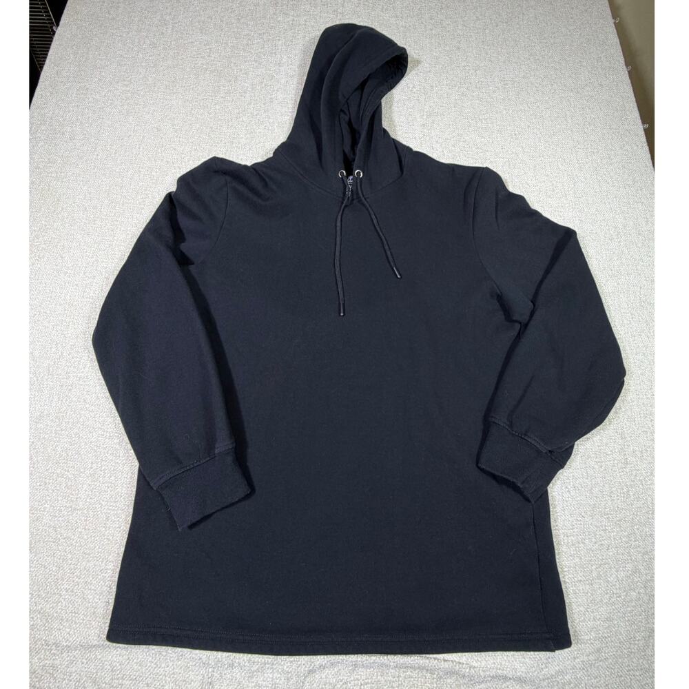 Lurking Class Men Black Long Sleeve Pullover Hoodie Streetwear Graphic Skate Fit